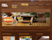 Tablet Screenshot of polyform.mx